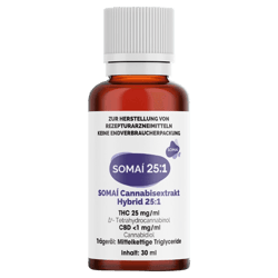SOMAI Cannabisextrakt Hybrid 25:1