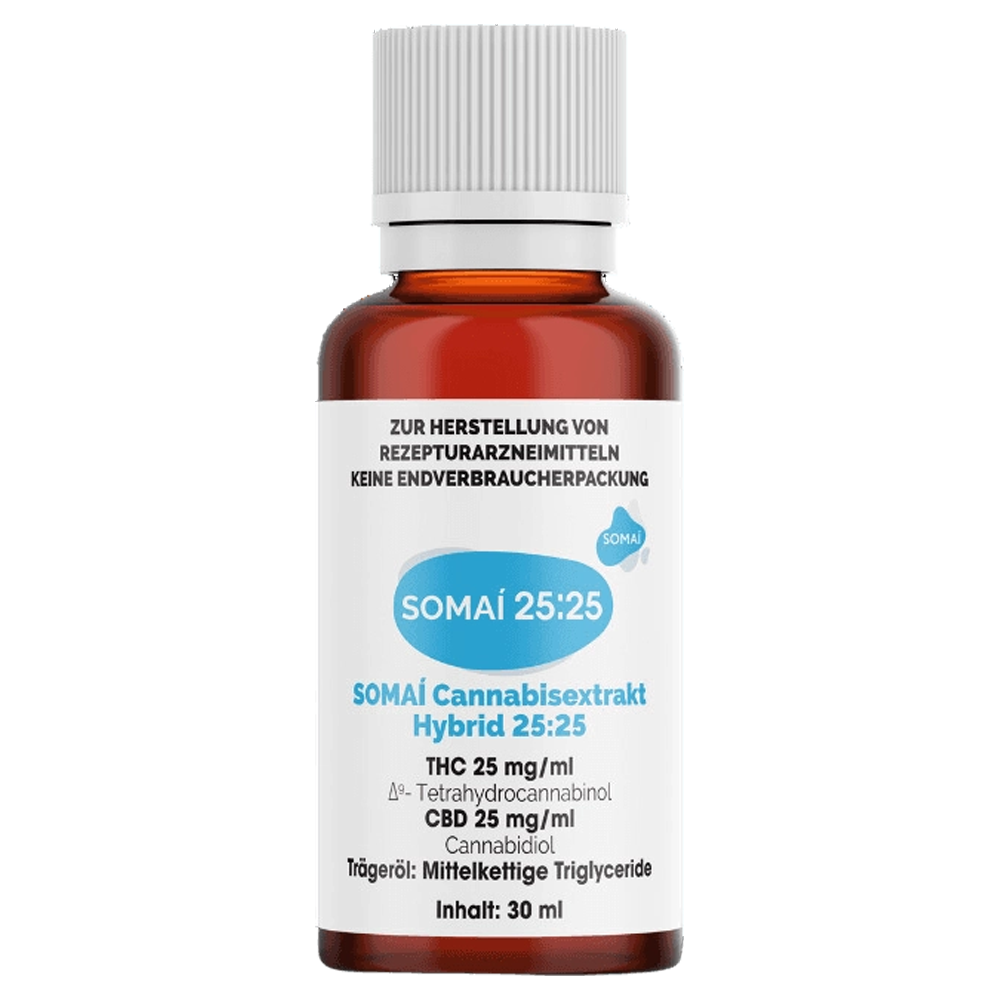 SOMAI Cannabisextrakt Hybrid 25:25