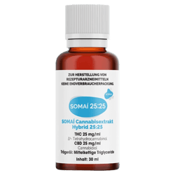 SOMAI Cannabisextrakt Hybrid 25:25