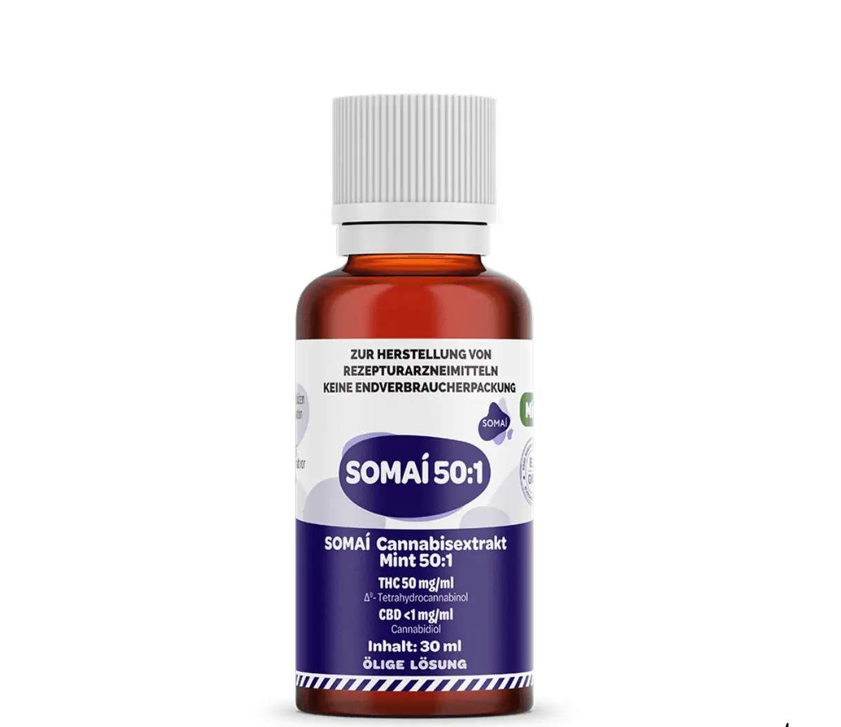 Somai Cannabisextrakt Mint 50/1