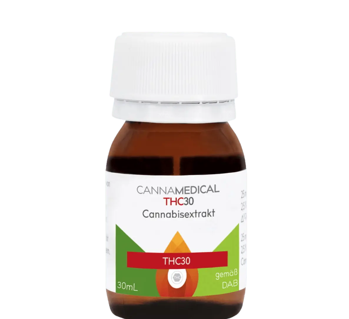 Cannamedical Cannabisextrakt THC30 (Gorilla Zkittlez)