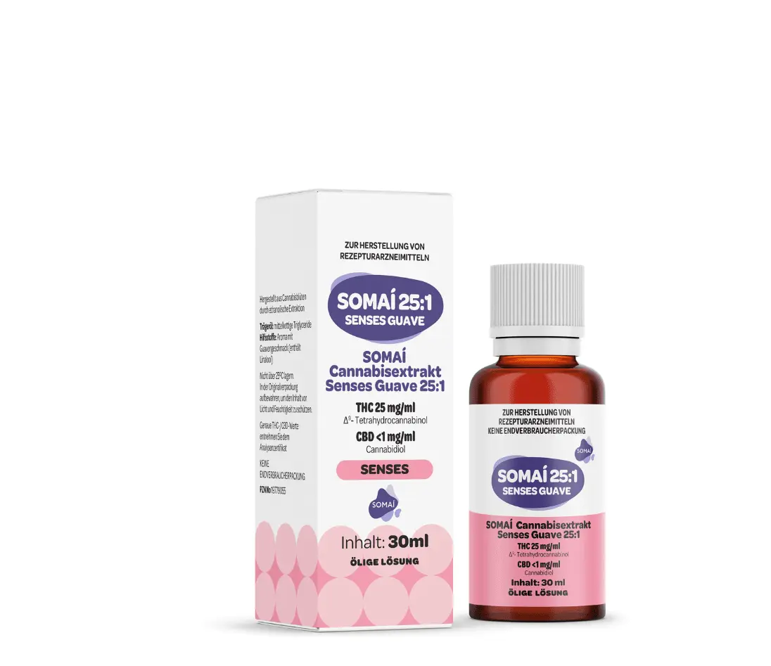 Somai Cannabisextrakt Senses Guave 25/1