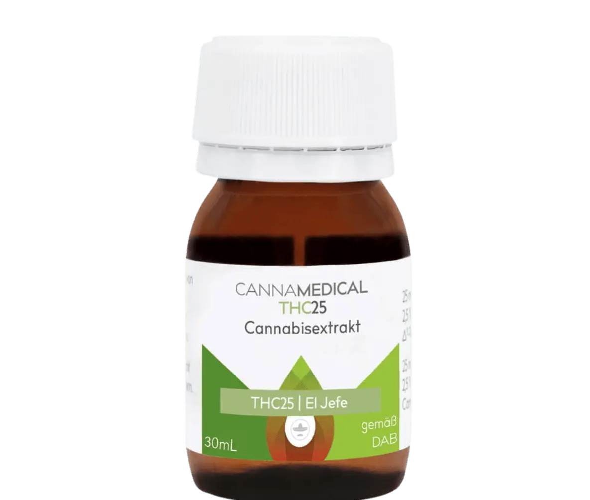 Cannamedical Cannabisextrakt THC25 (El Jefe)