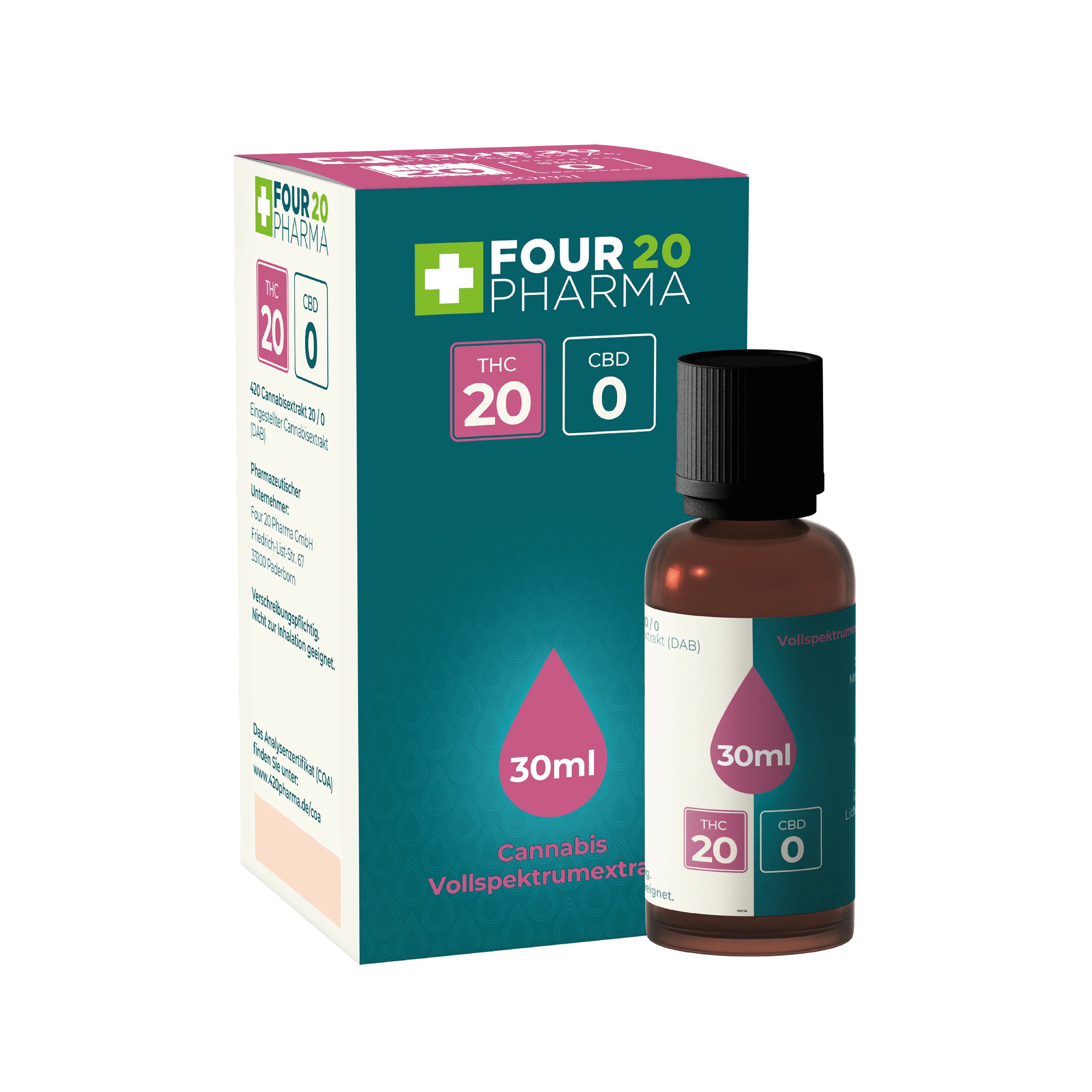420 Cannabisextrakt THC 20 / CBD 0