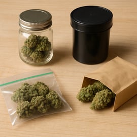 Cannabis Bl&uuml;ten lagern: Tipps f&uuml;r Qualit&auml;t