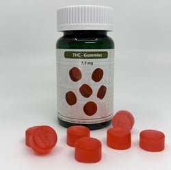 THC Gummies Weichpastillen &aacute; 7,5 mg THC