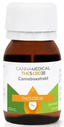 Cannamedical Cannabisextrakt THC5:CBD20