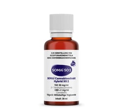 SOMAI Cannabisextrakt Hybrid 50:01