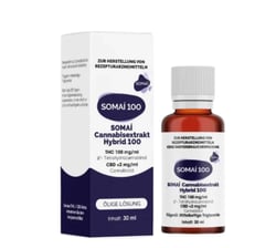 SOMAI Cannabisextrakt Hybrid 100:<2