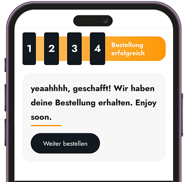 Schritt 4 &ndash; Lieferung deiner Bestellung direkt zu dir